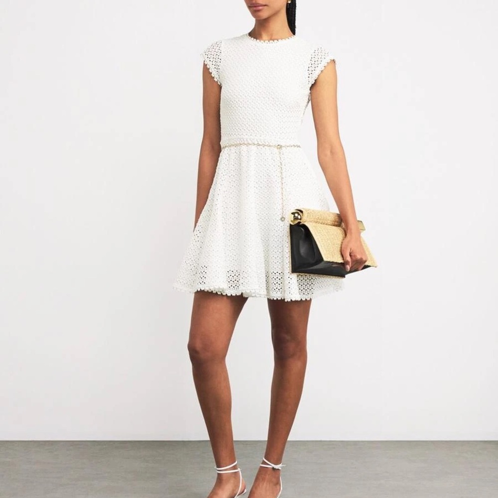 MAJE women’s Mini crochet dress